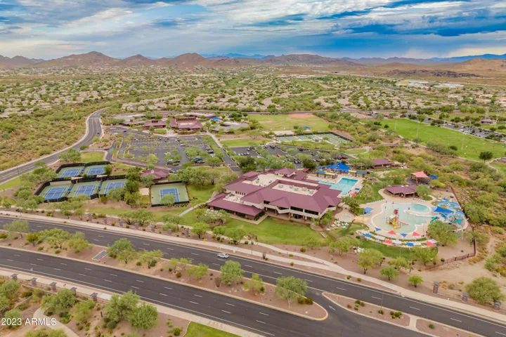 Community center, tennis & pickle ball