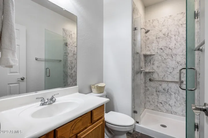 2nd full bath downstairs