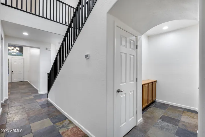 Master bedroom on right