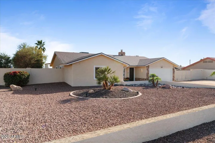 Desert Landscaping with Irrigation System