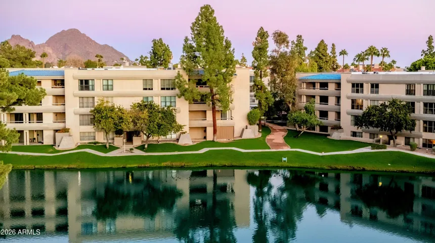Gated golf course community at Biltmore Estates