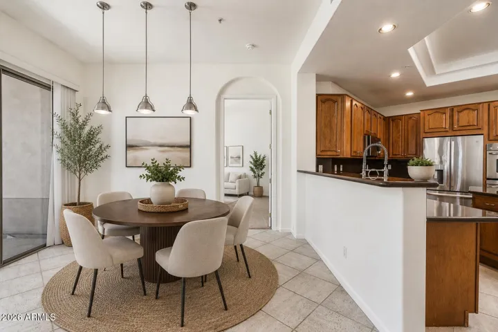 Virtually Staged Dining