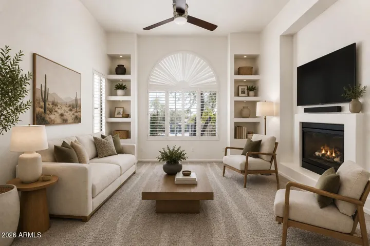 Virtually Staged Living