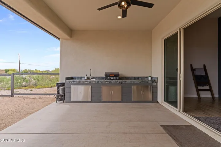 Back Patio Outdoor Kitchen