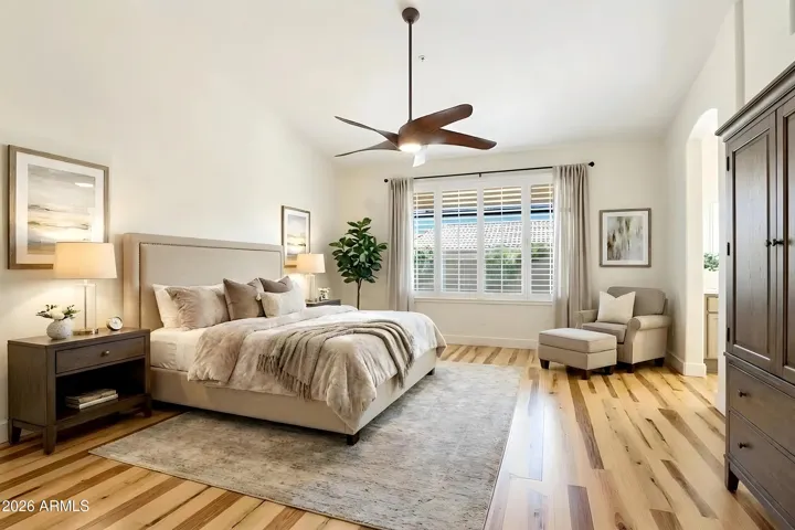 Furniture digitally staged