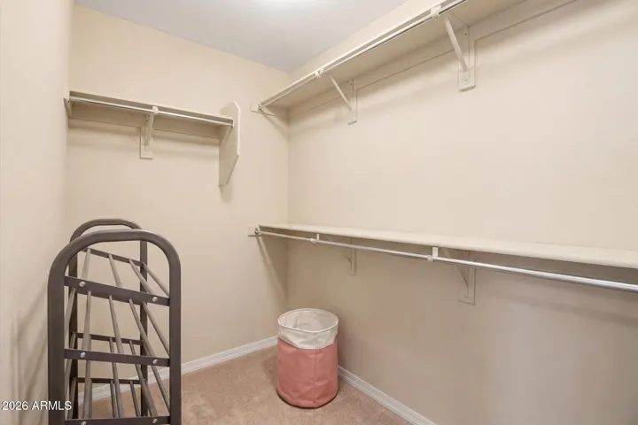 Extra bedroom walk in closet