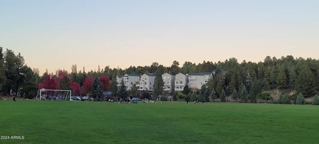 View from the Park to the Townhomes