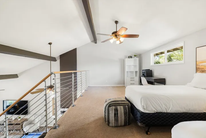 Upstairs loft