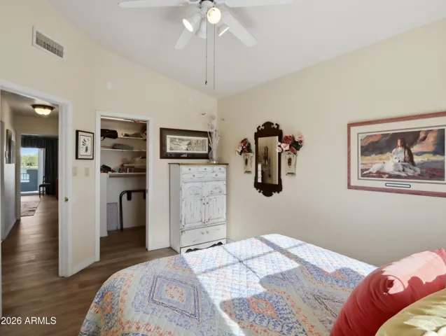 walk-in closet in bedroom #3