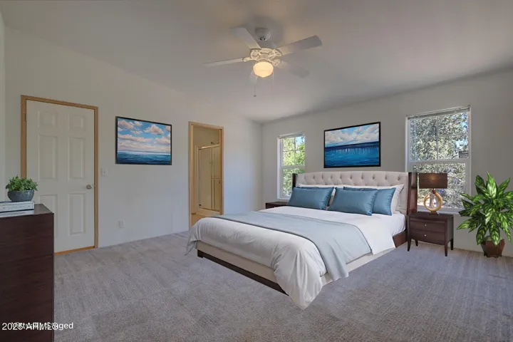 This Photo has been Virtually Staged. Primary Bedroom