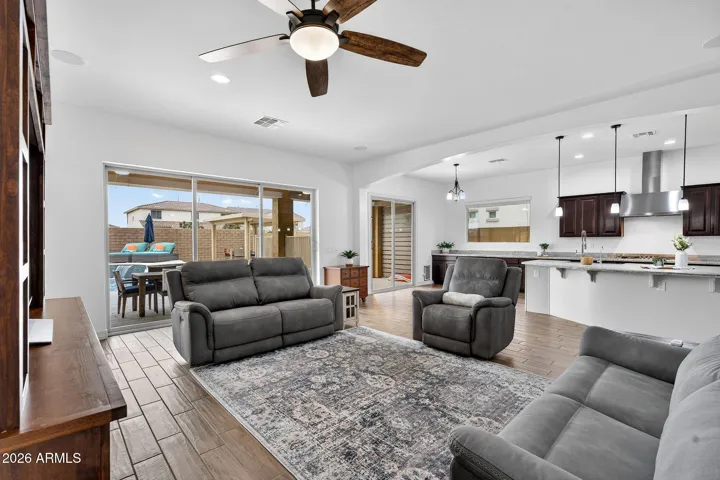 ceiling fans throughout Arizona home