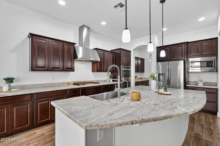 Eastmark home with gourmet kitchen