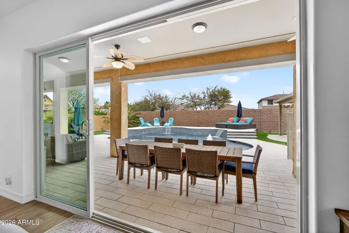 Eastmark home with 12 foot slider