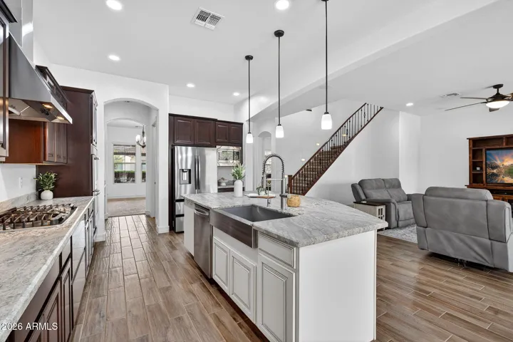 Eastmark home with gourmet luxury kitchen