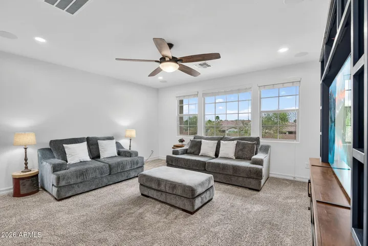 large loft media room Eastmark