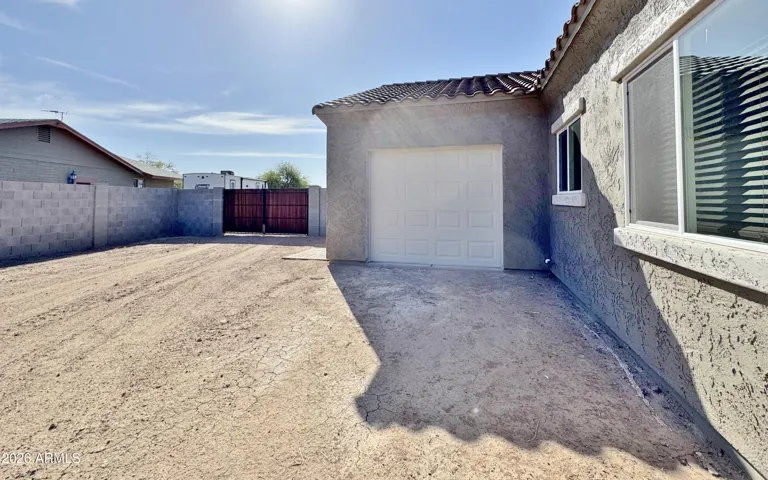 This gives you direct access through the garage to back yard and golf course