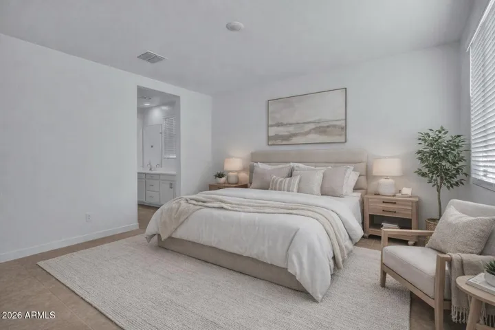 Main Bedroom styled