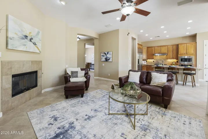 Gas fireplace