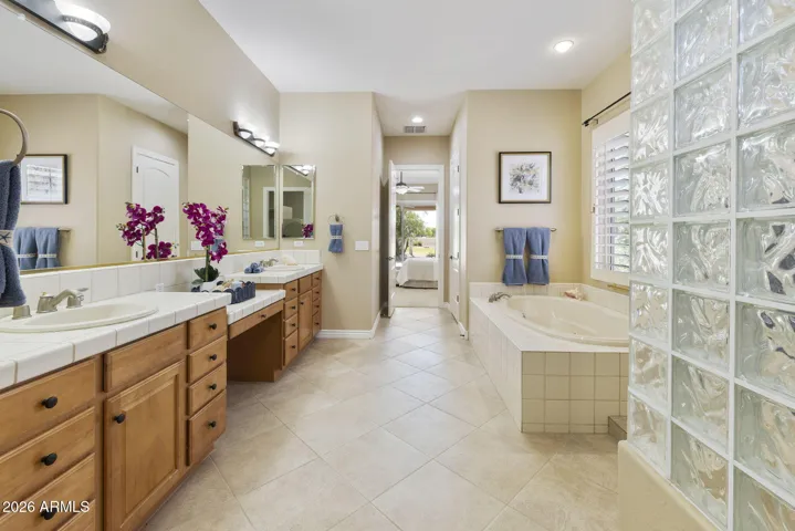 Master bathroom