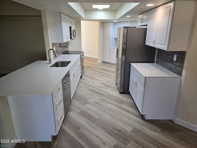 New cabinets