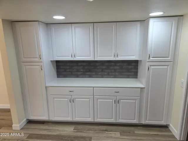 Pantry and backsplash