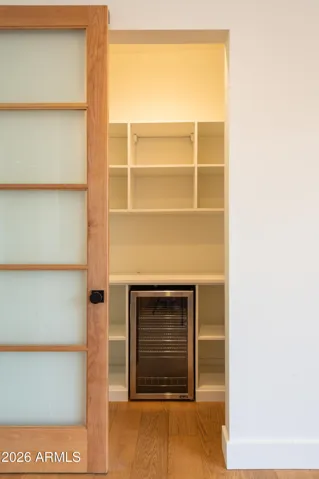 Pantry w/wine cooler