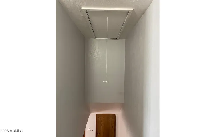 Pull down staircase to attic