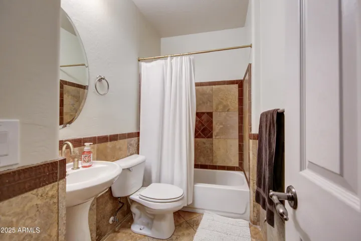 Downstairs full bath