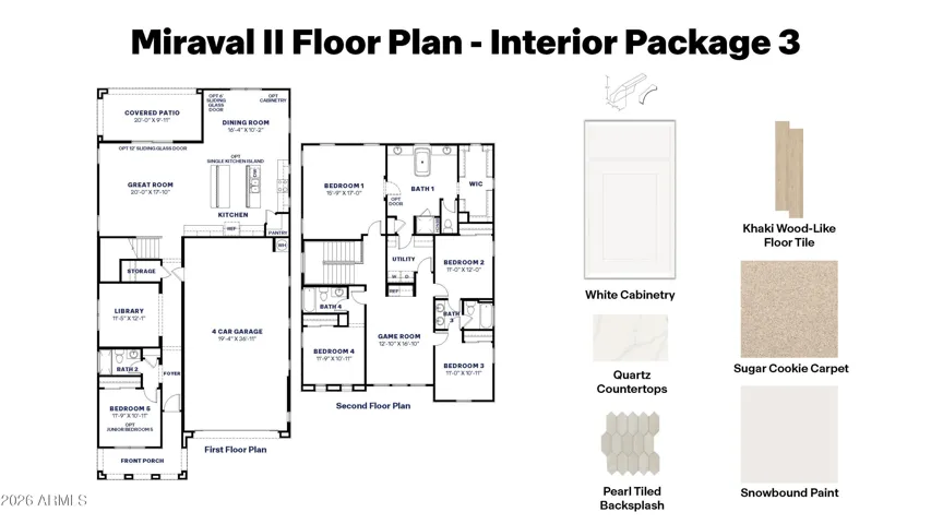 Floor Plan and Interior Package