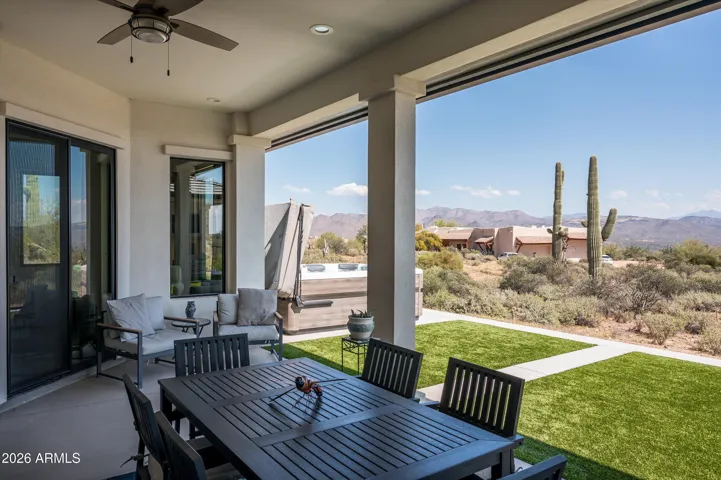 Thoughtfully designed outdoor sitting areas to enjoy all Rio Verde has to offer.