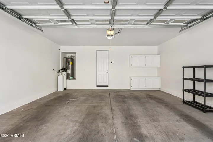 Room for two cars, plus storage