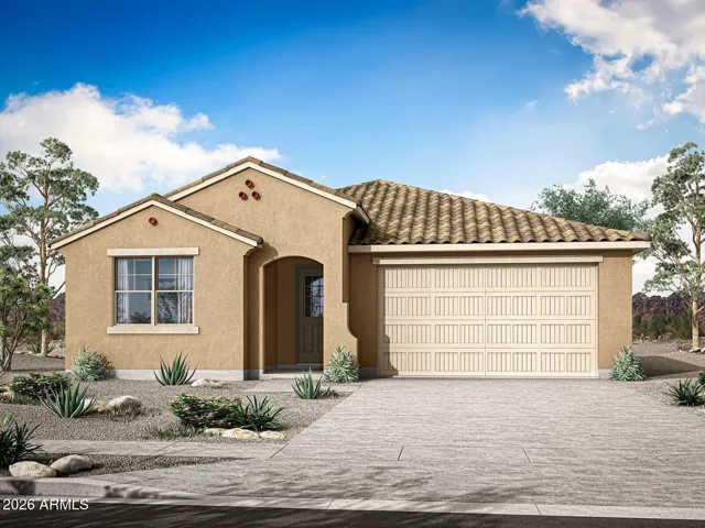Rendering. Actual home color may vary.