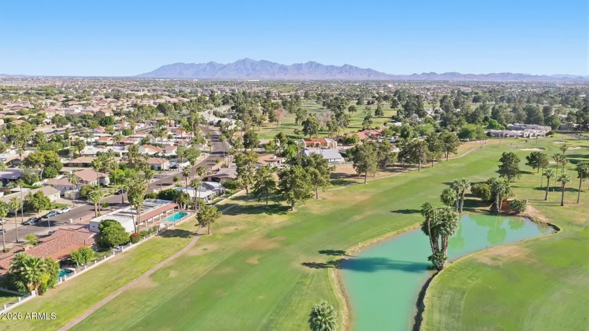 Golf course view