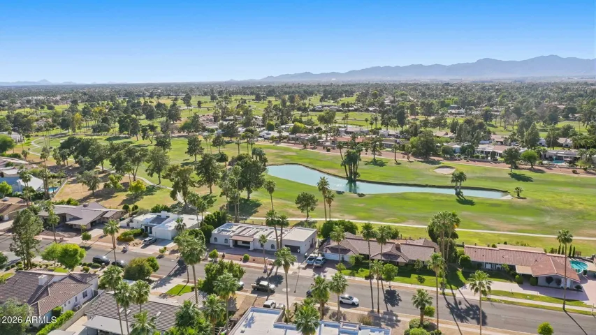 Golf course view