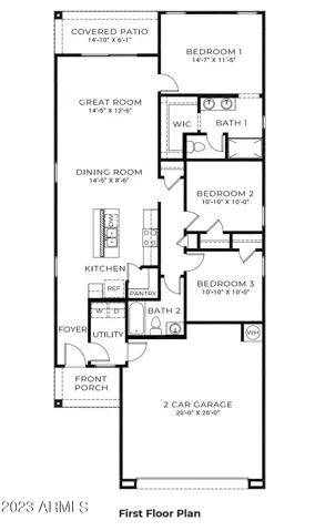 Photos are of a spec and may vary in color, interior selections and design