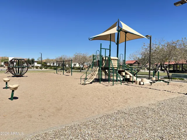 Neighborhood park also includes gazebos as well as basketball and volleyball courts.