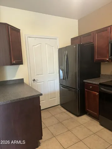 Full size refrigerator included