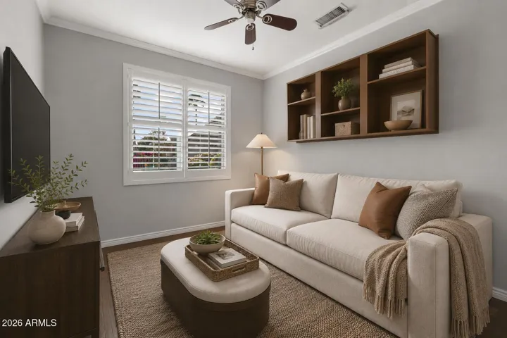 Office Staged virtually