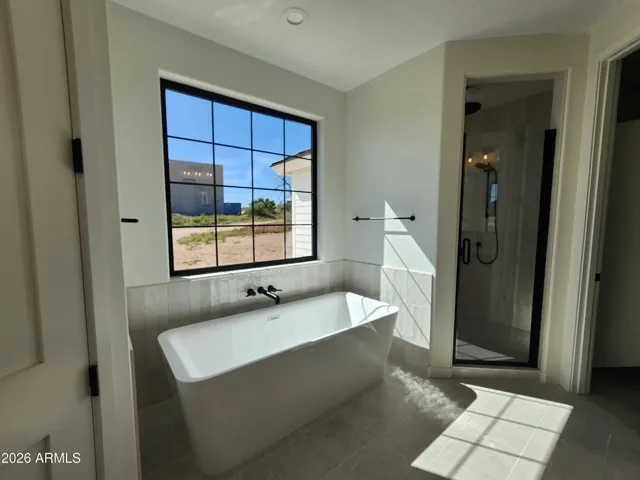 FREE STANDING TUB IN MASTER BATH. PICTURE IS OF A PREVIOUSLY BUILT SPEC.
