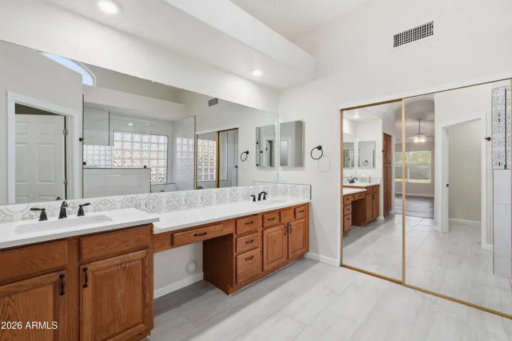 Primary Bathroom with Vanity