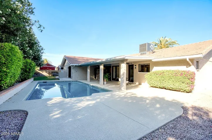 Large yard