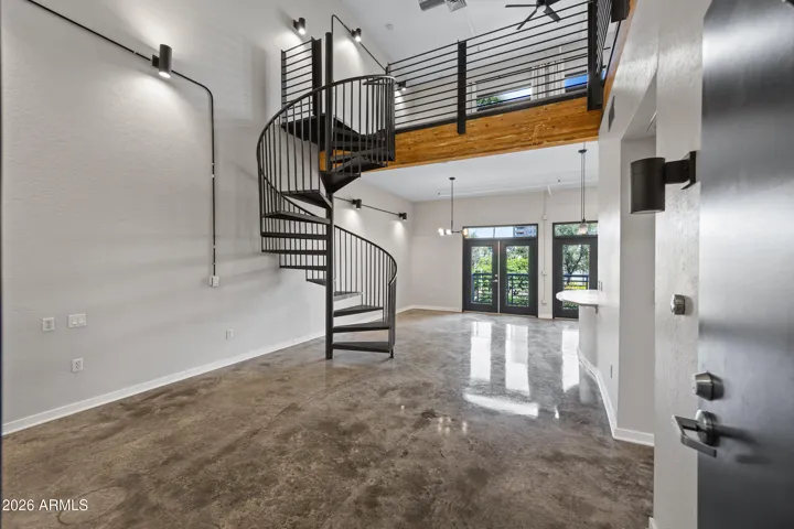 Entry to unit