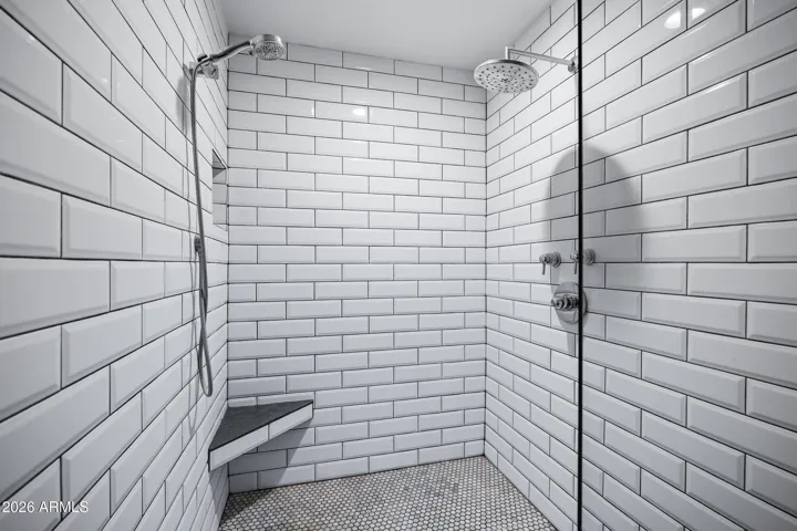 Walk in shower