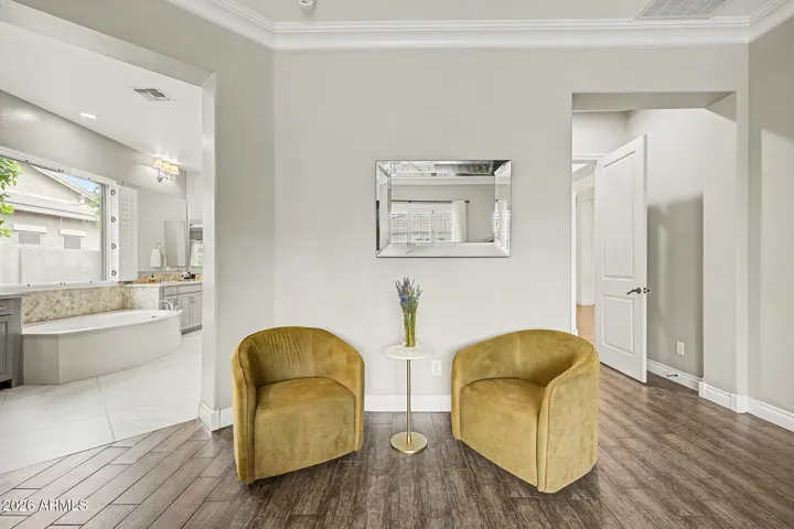 Unwind in your Primary Suite Sitting Area