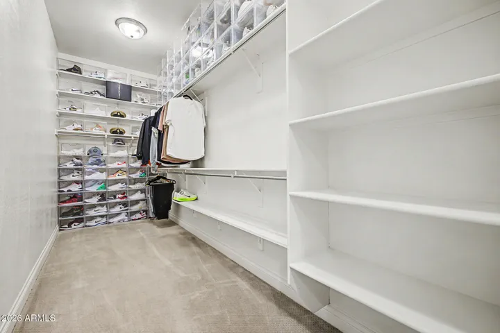 Dual Primary Closets!