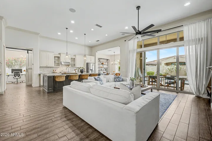 Seamless flow between Great Room, Kitchen, Casual Dining and Formal Dining