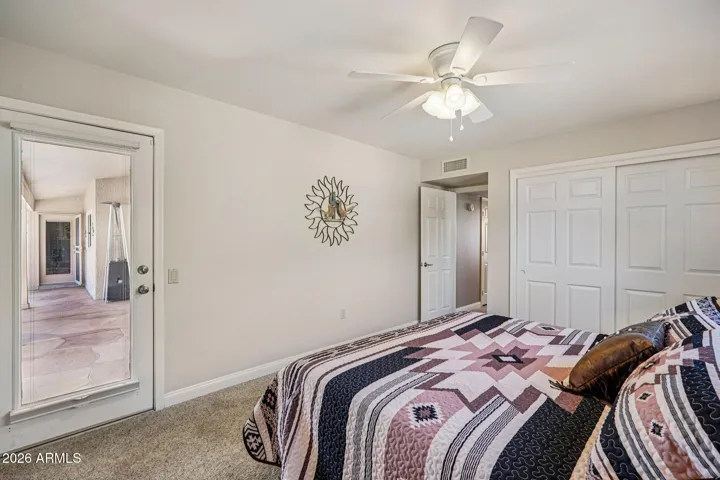 The guest bedroom