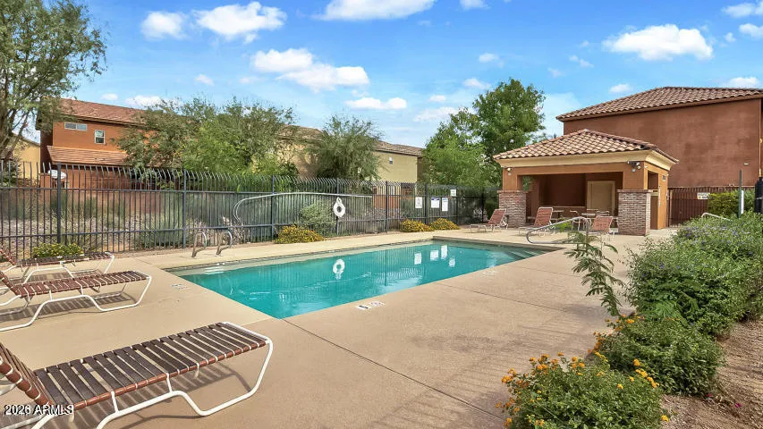 Heated and fenced pool!
