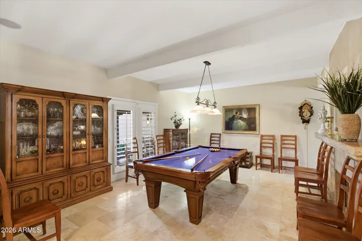Dining Table converts to pool table