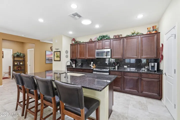 Everything stays in the kitchen